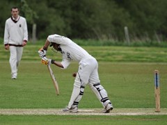Aman batting
